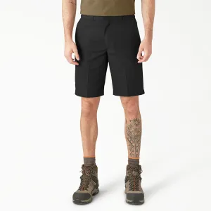 11" Relaxed Fit Work Short Black