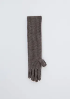 Alga Cashmere Gloves — Taupe