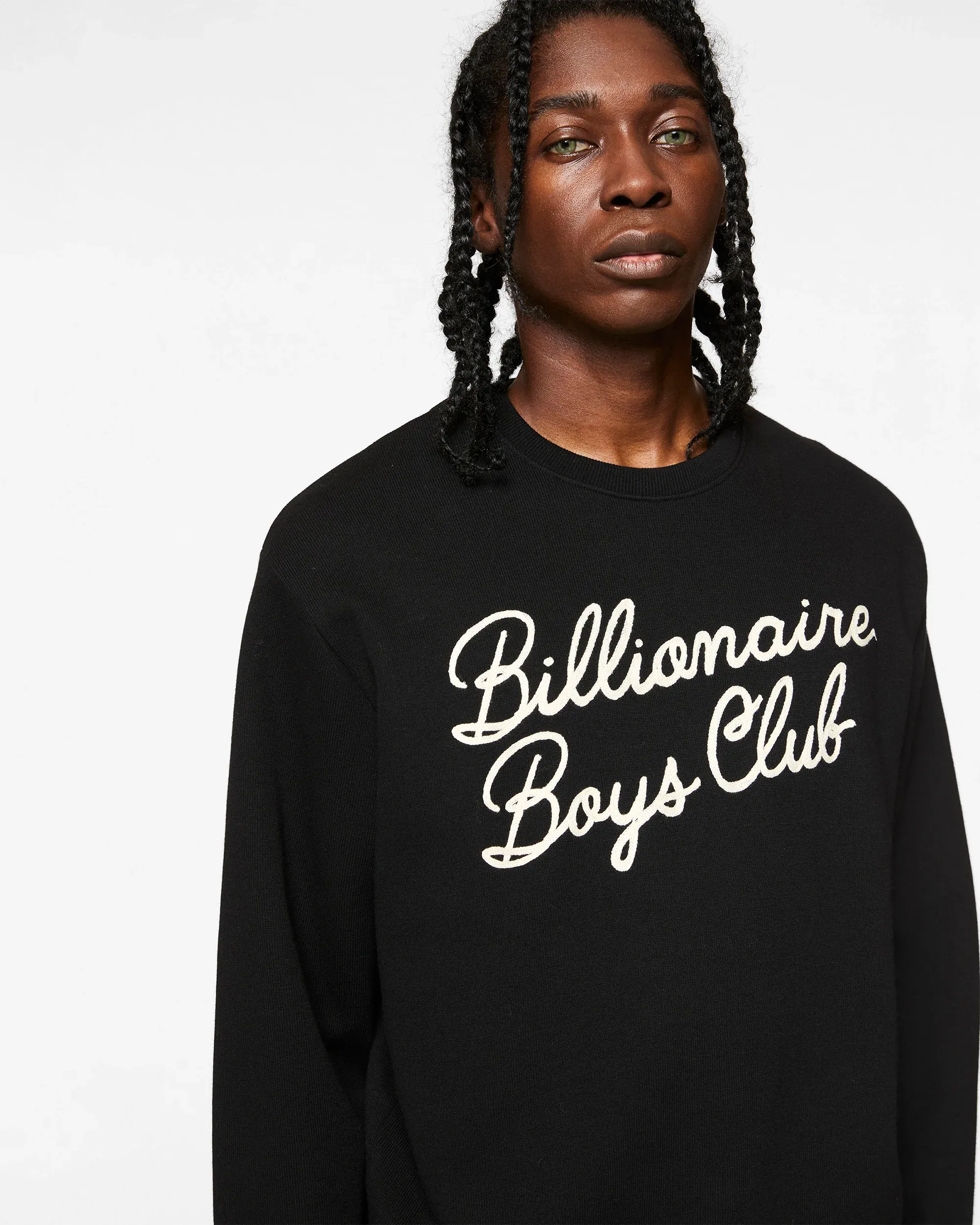 BBC Signature Crewneck Sweatshirt - BLACK