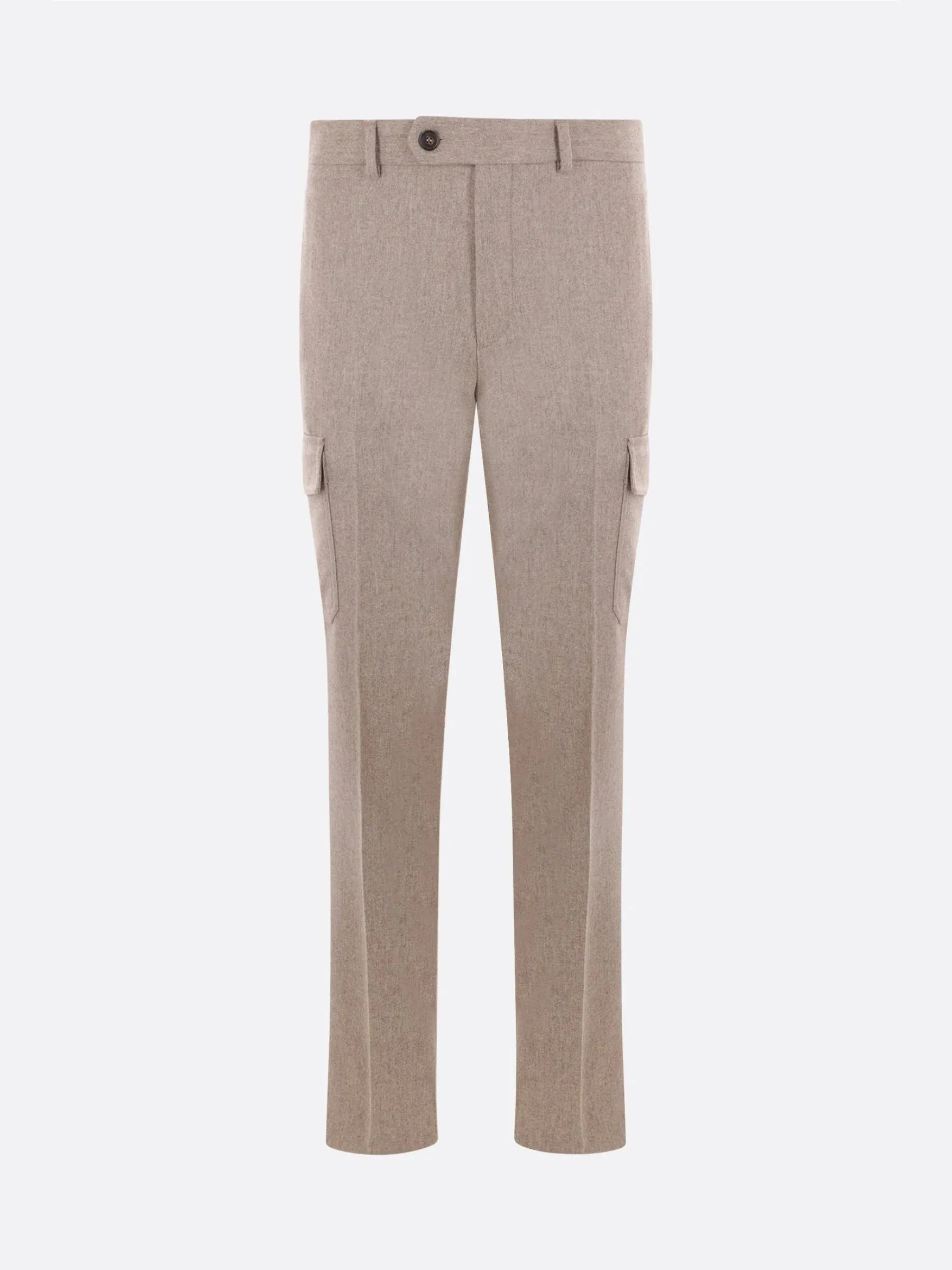 Cargo Wool Cashmere Trousers