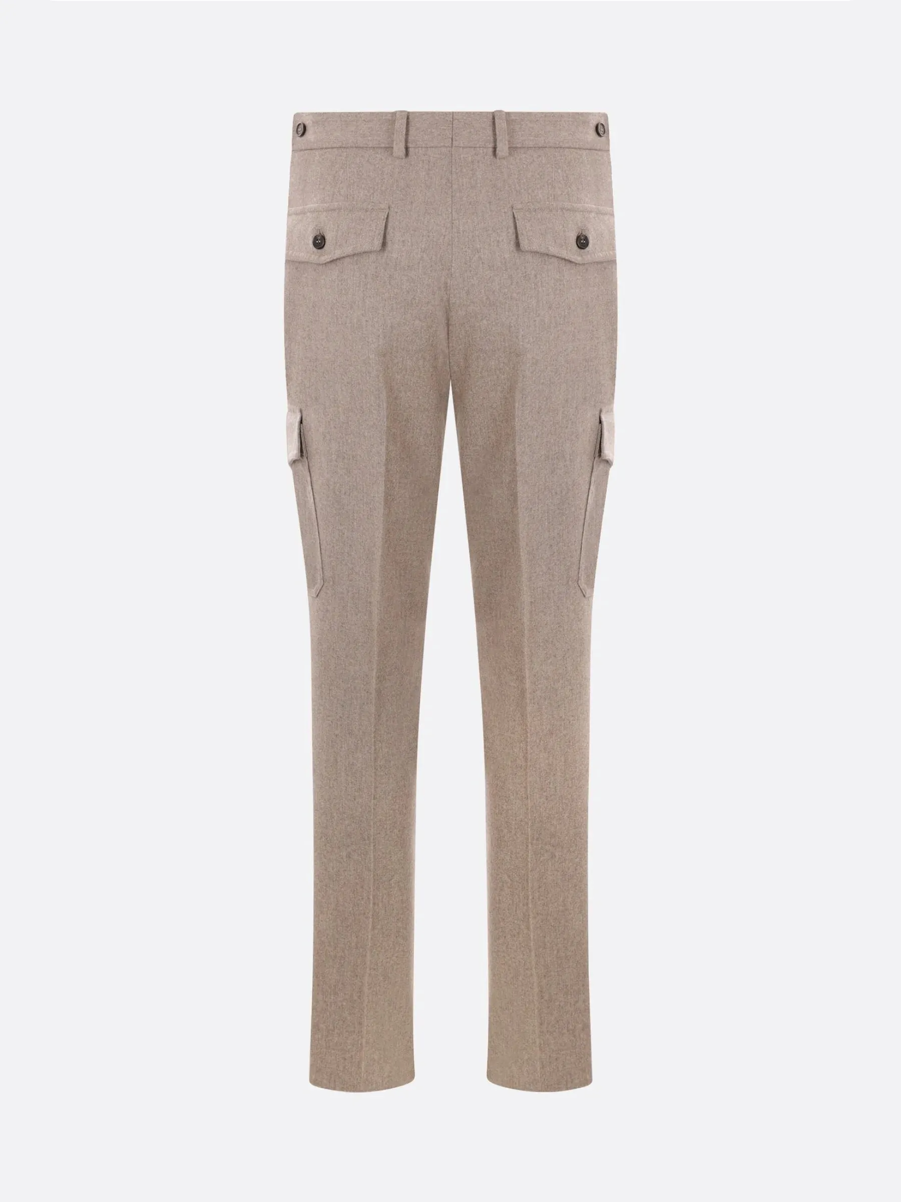 Cargo Wool Cashmere Trousers