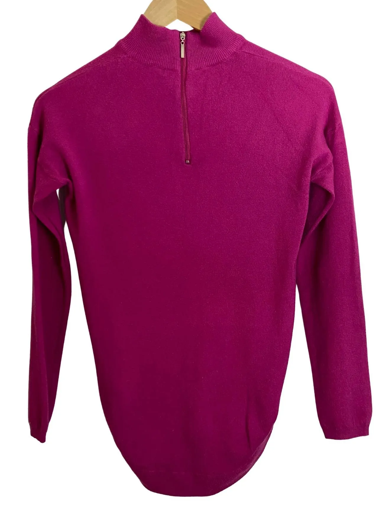 Cool Winter Berry Mock Turtleneck