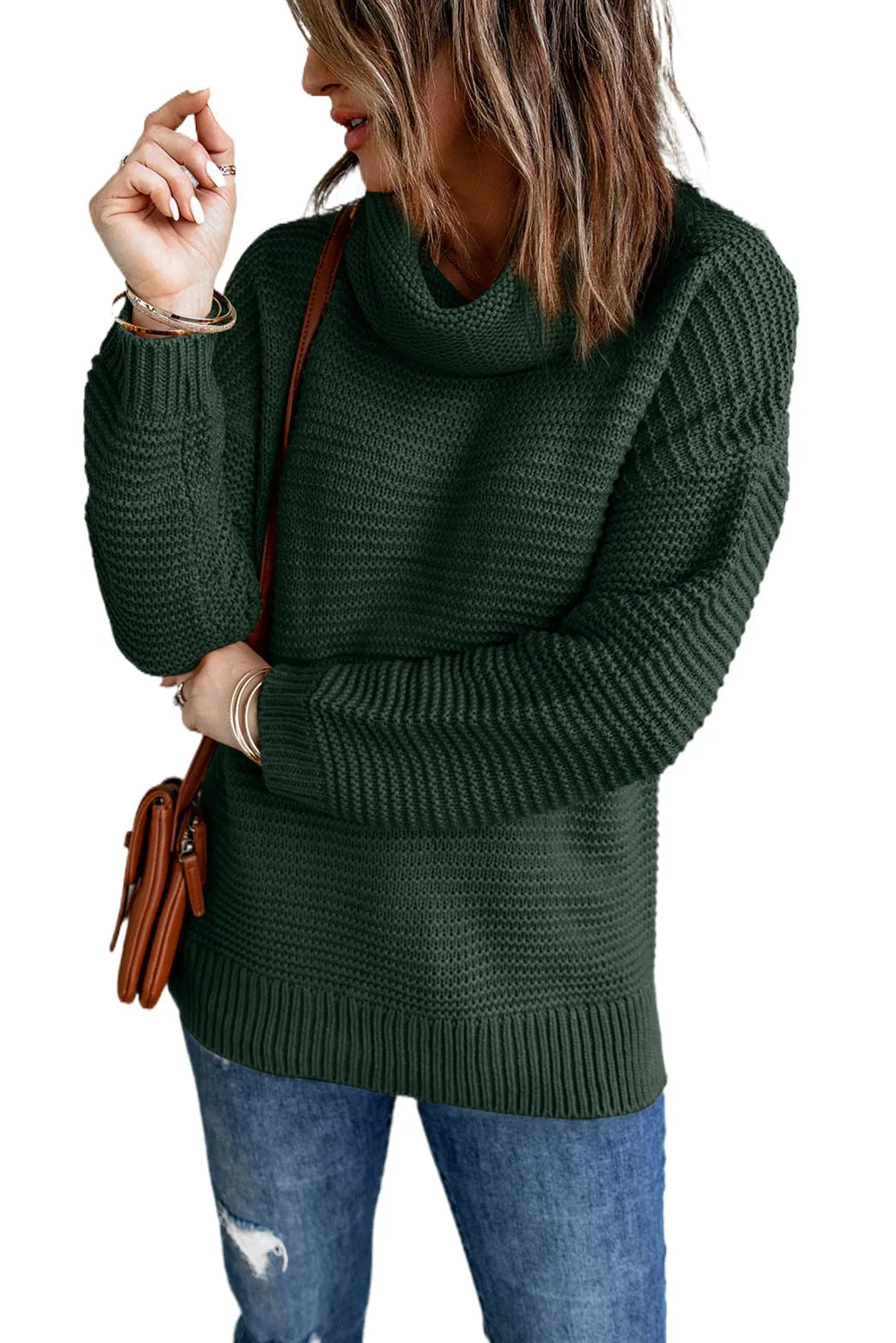 Cozy Long Sleeves Turtleneck Sweater