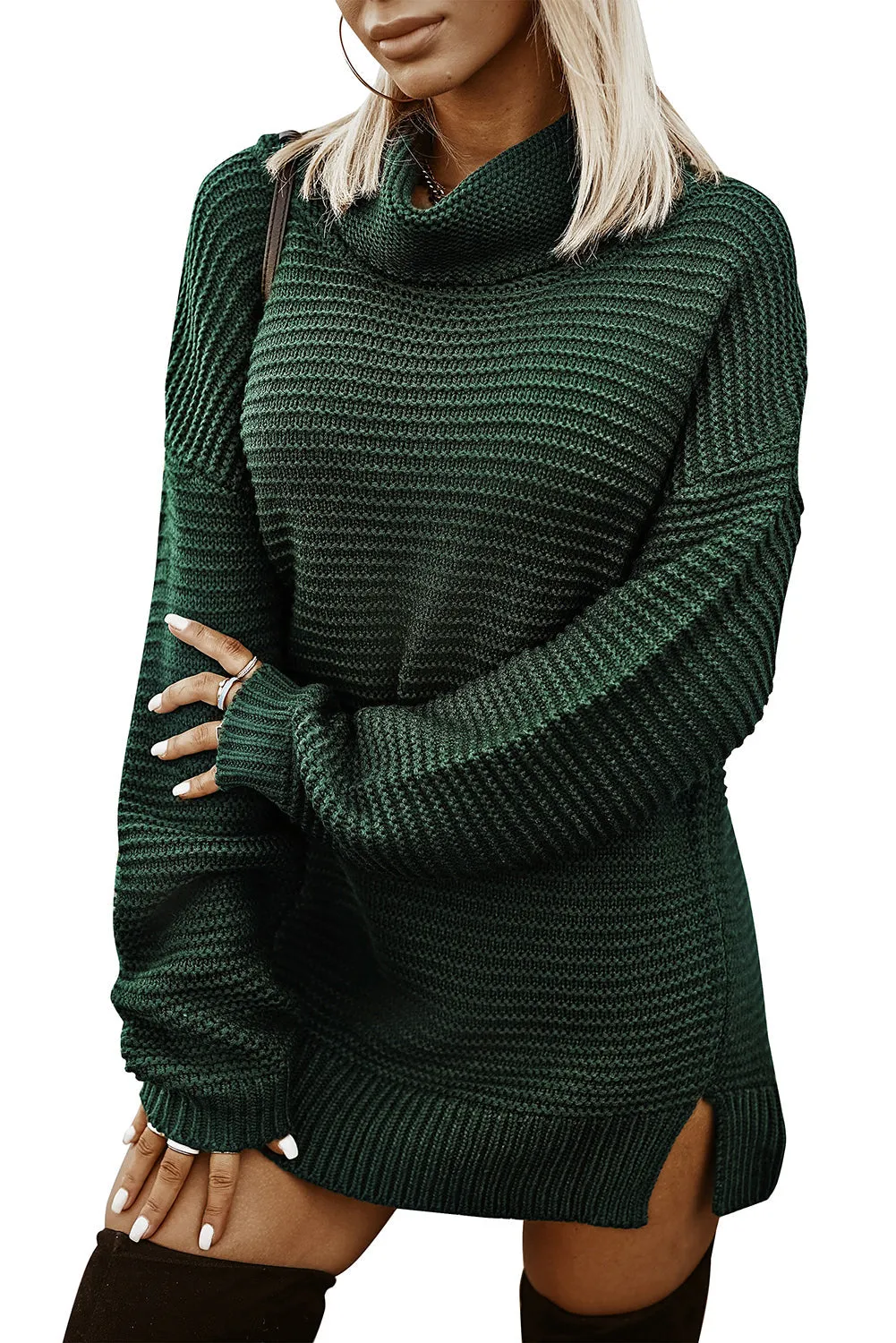 Cozy Long Sleeves Turtleneck Sweater