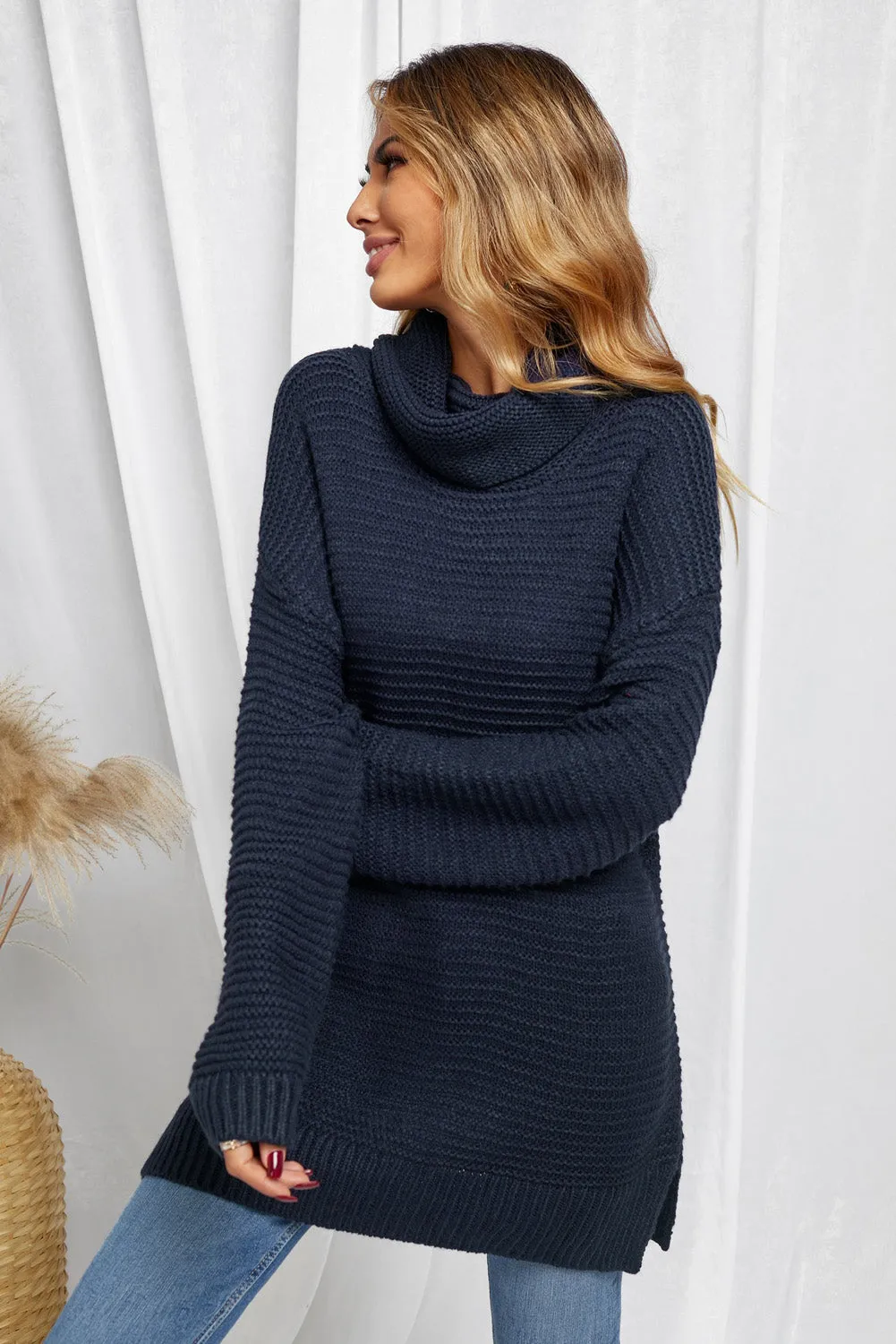 Cozy Long Sleeves Turtleneck Sweater