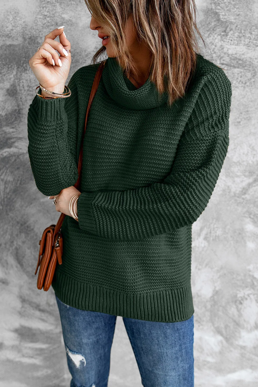 Cozy Long Sleeves Turtleneck Sweater