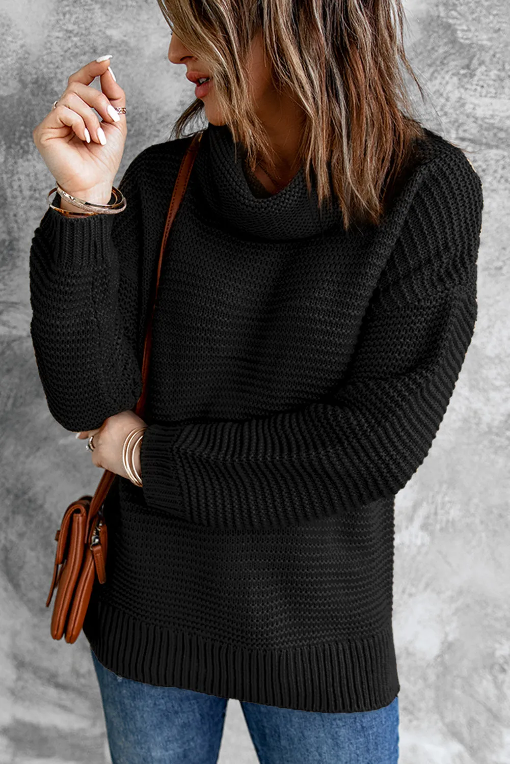 Cozy Long Sleeves Turtleneck Sweater