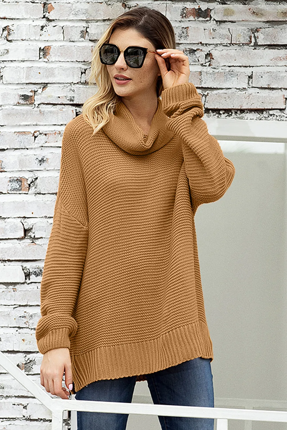 Cozy Long Sleeves Turtleneck Sweater