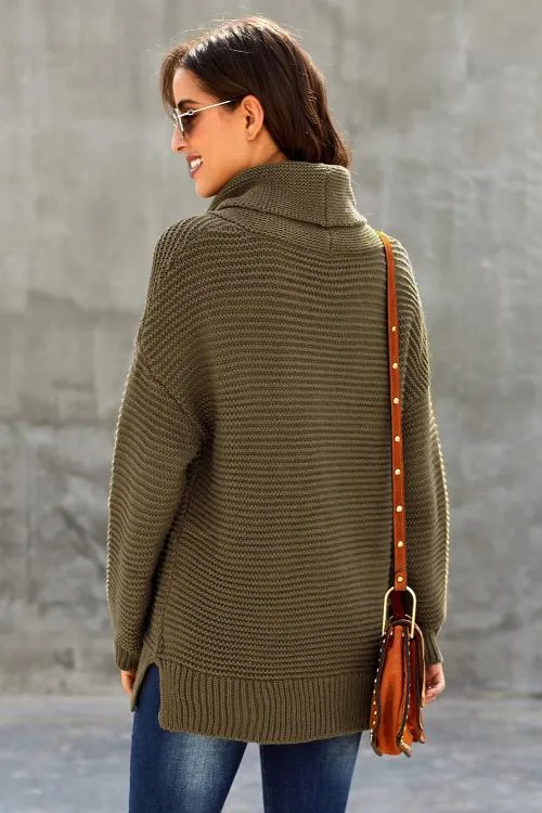 Cozy Long Sleeves Turtleneck Sweater