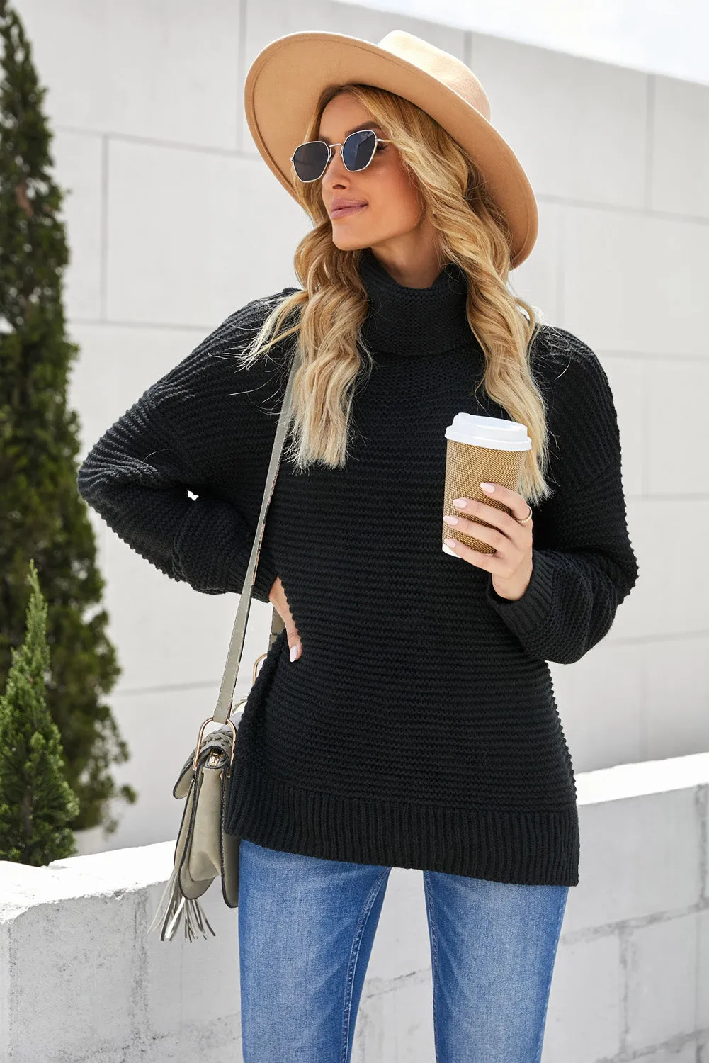 Cozy Long Sleeves Turtleneck Sweater