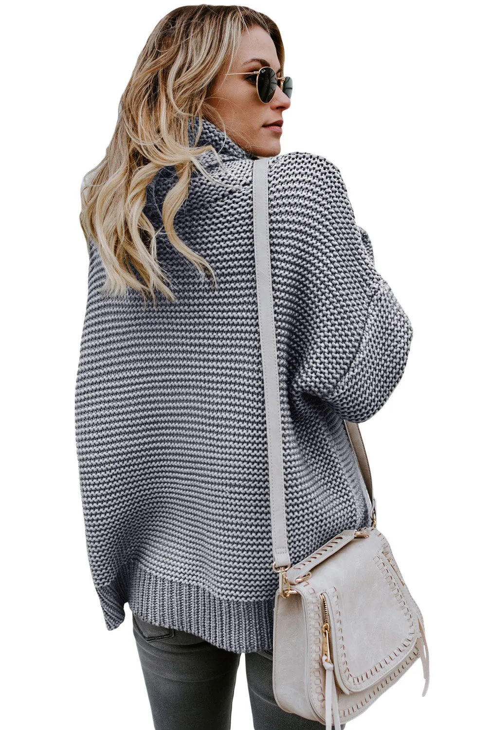 Cozy Long Sleeves Turtleneck Sweater