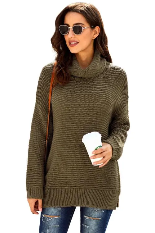 Cozy Long Sleeves Turtleneck Sweater