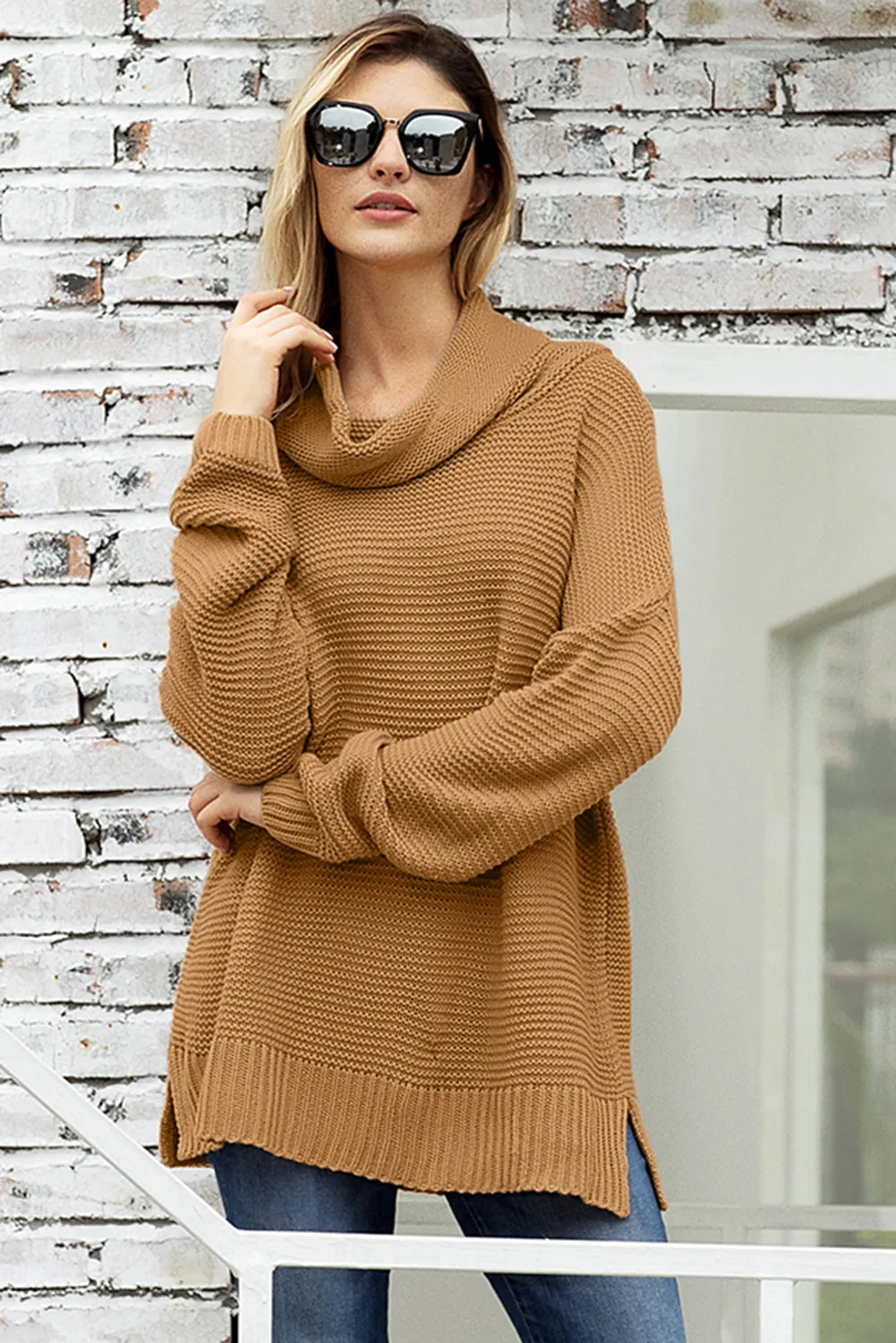 Cozy Long Sleeves Turtleneck Sweater