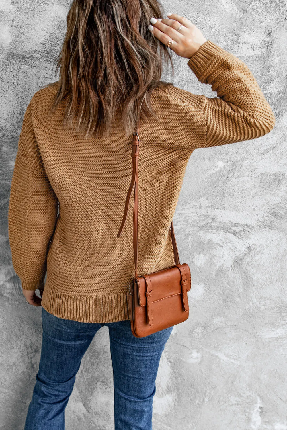 Cozy Long Sleeves Turtleneck Sweater