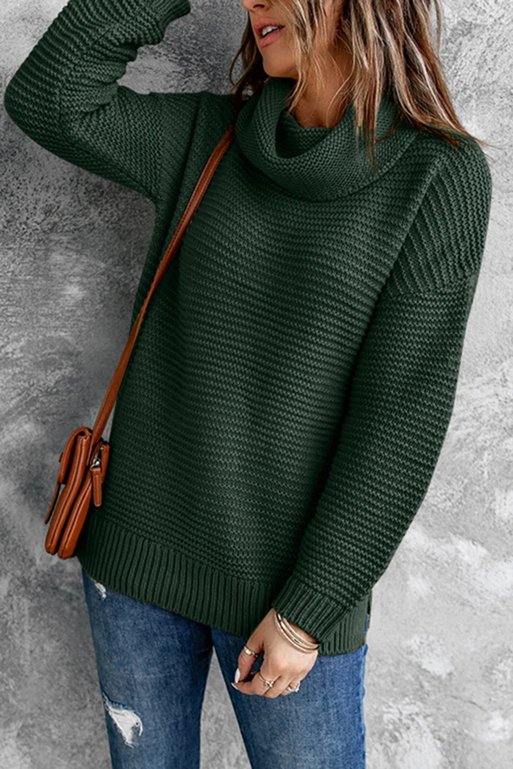 Cozy Long Sleeves Turtleneck Sweater