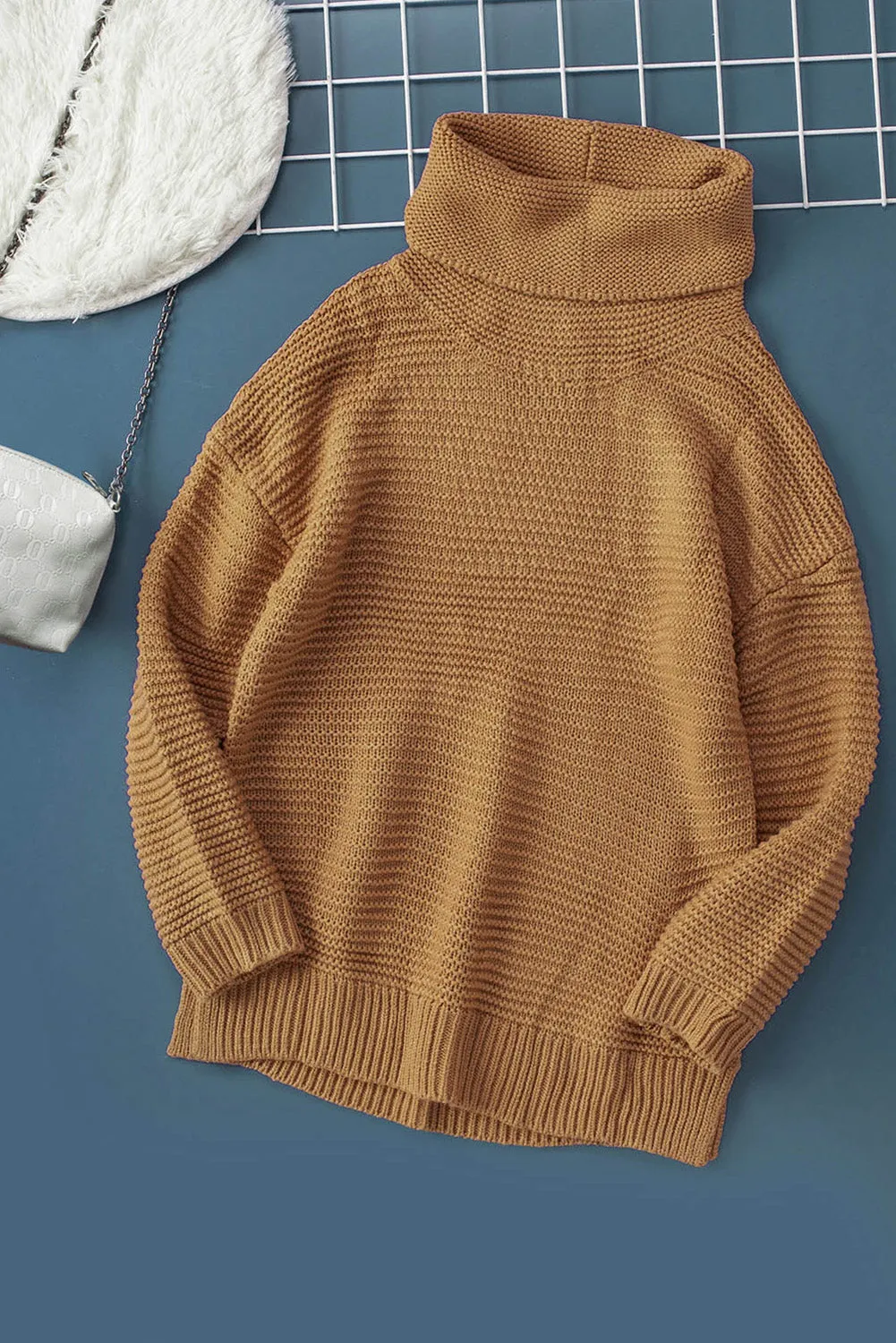 Cozy Long Sleeves Turtleneck Sweater