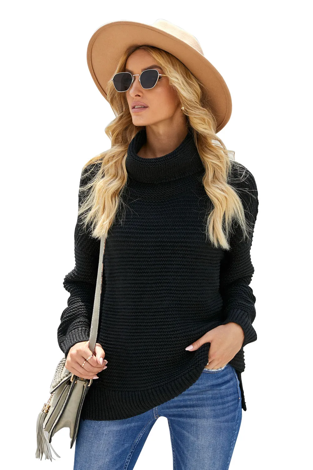 Cozy Long Sleeves Turtleneck Sweater