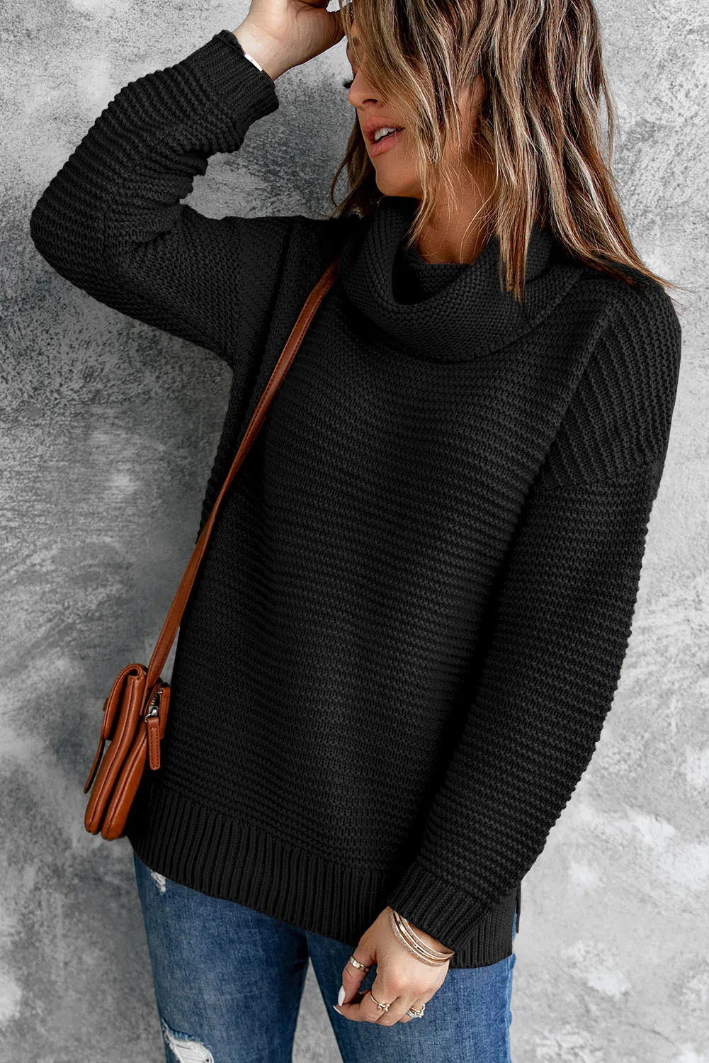 Cozy Long Sleeves Turtleneck Sweater