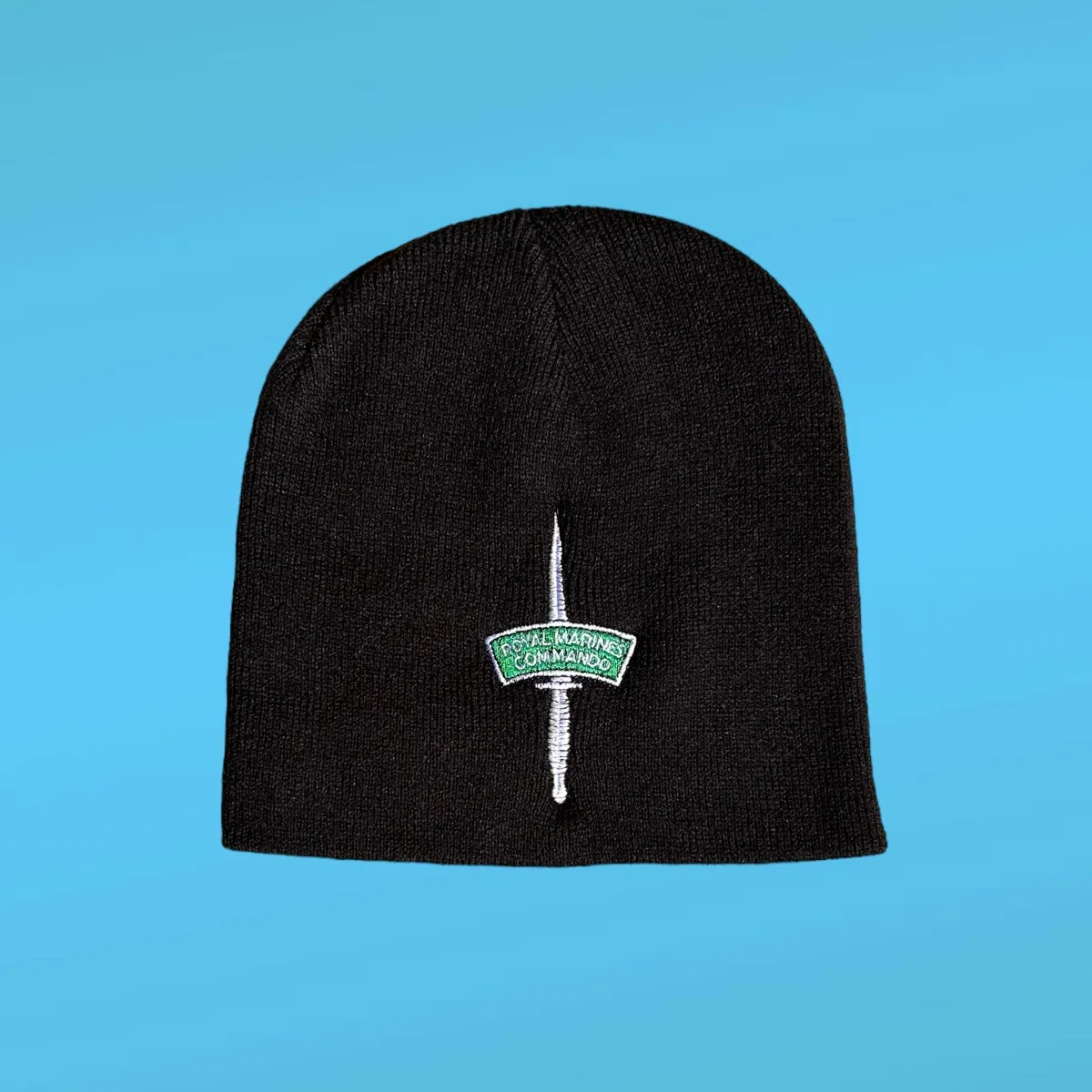 Dagger & Flash Beanie - Black