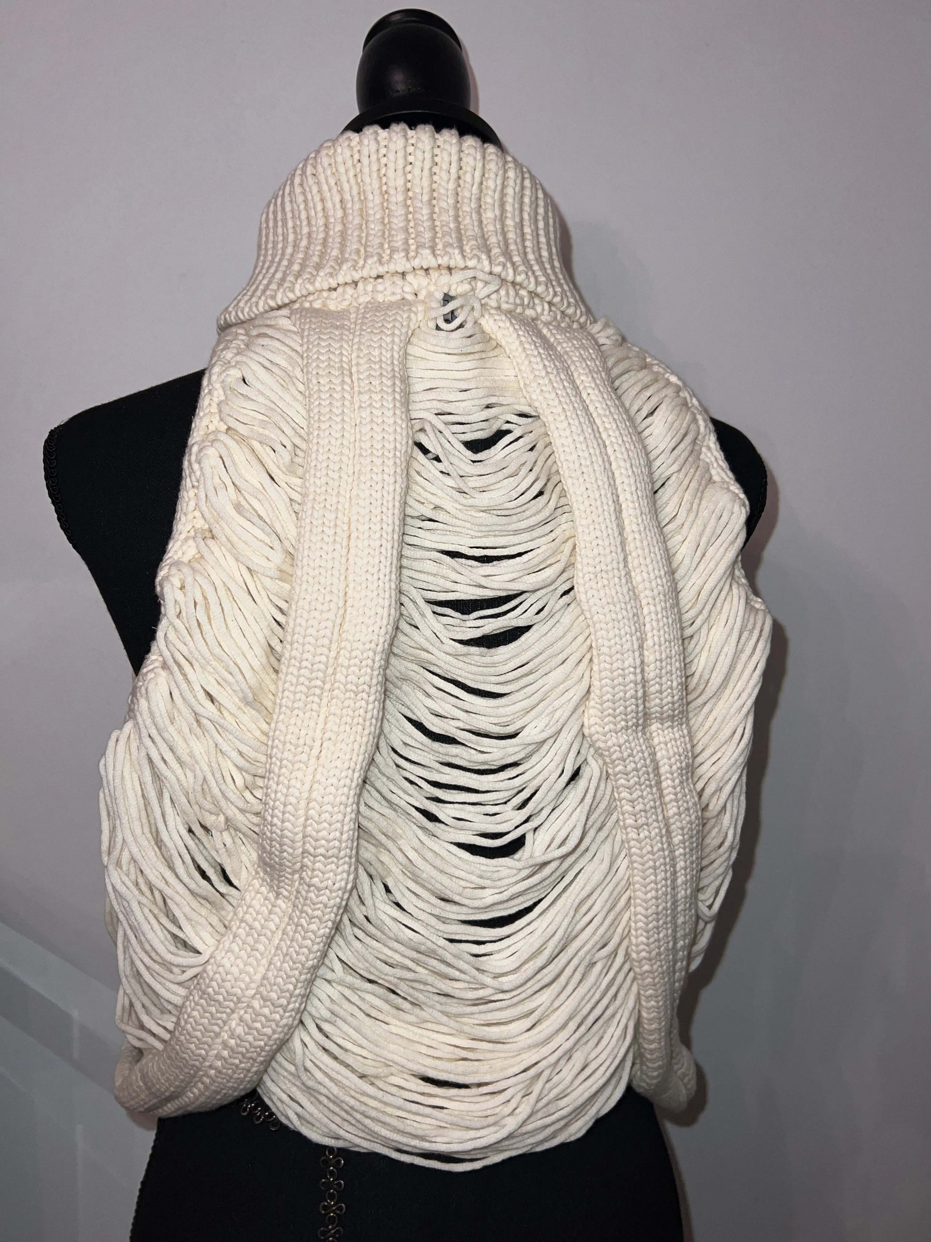 Draped Turtleneck