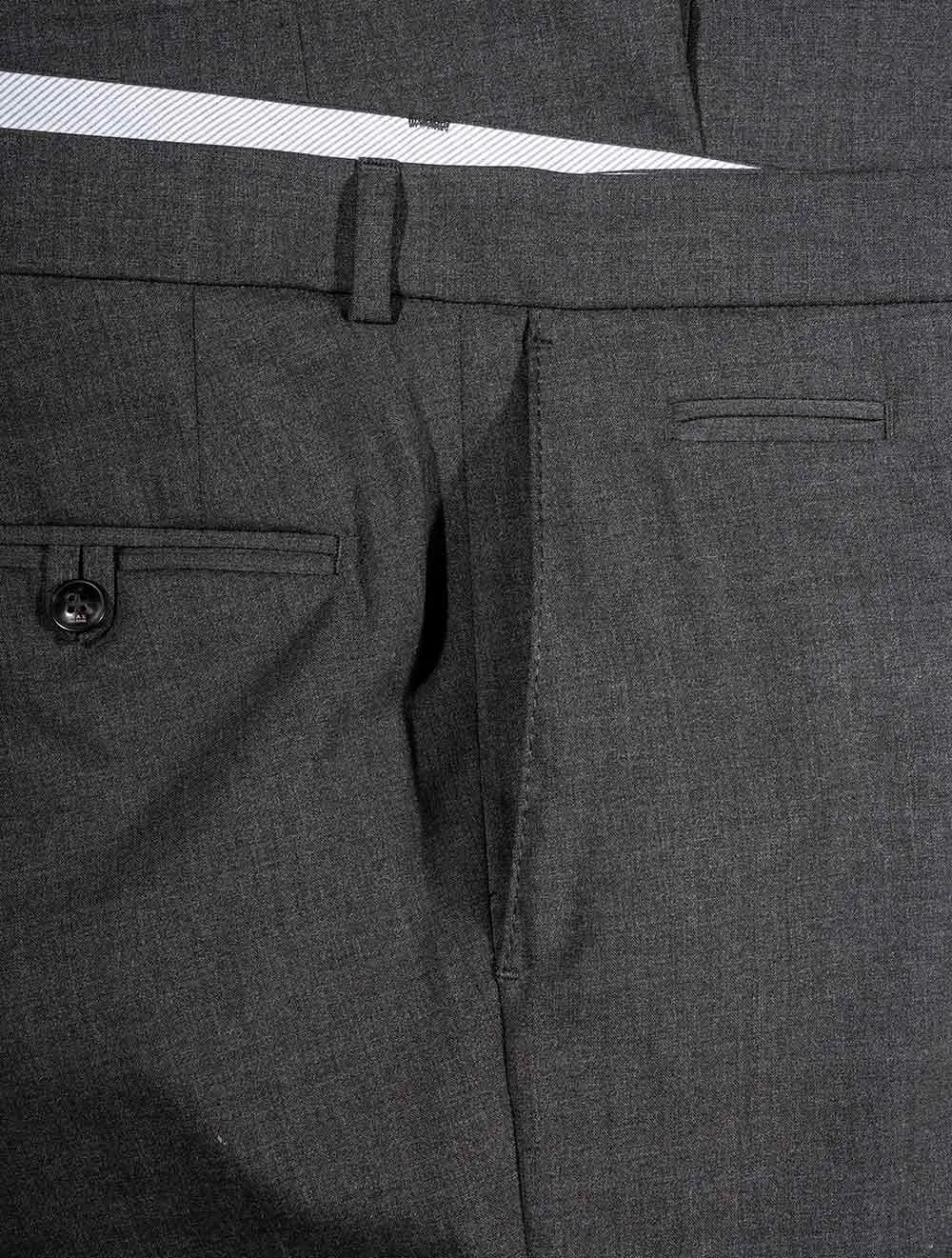 Enrico Wool Trouser Grey