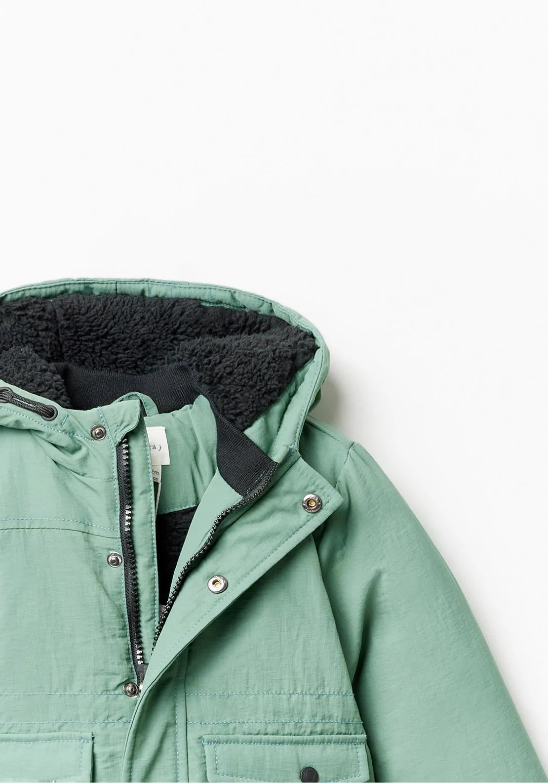 Hooded parka - Green