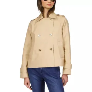 MICHAEL MICHAEL KORS Petite Cotton Twill Cropped Peacoat