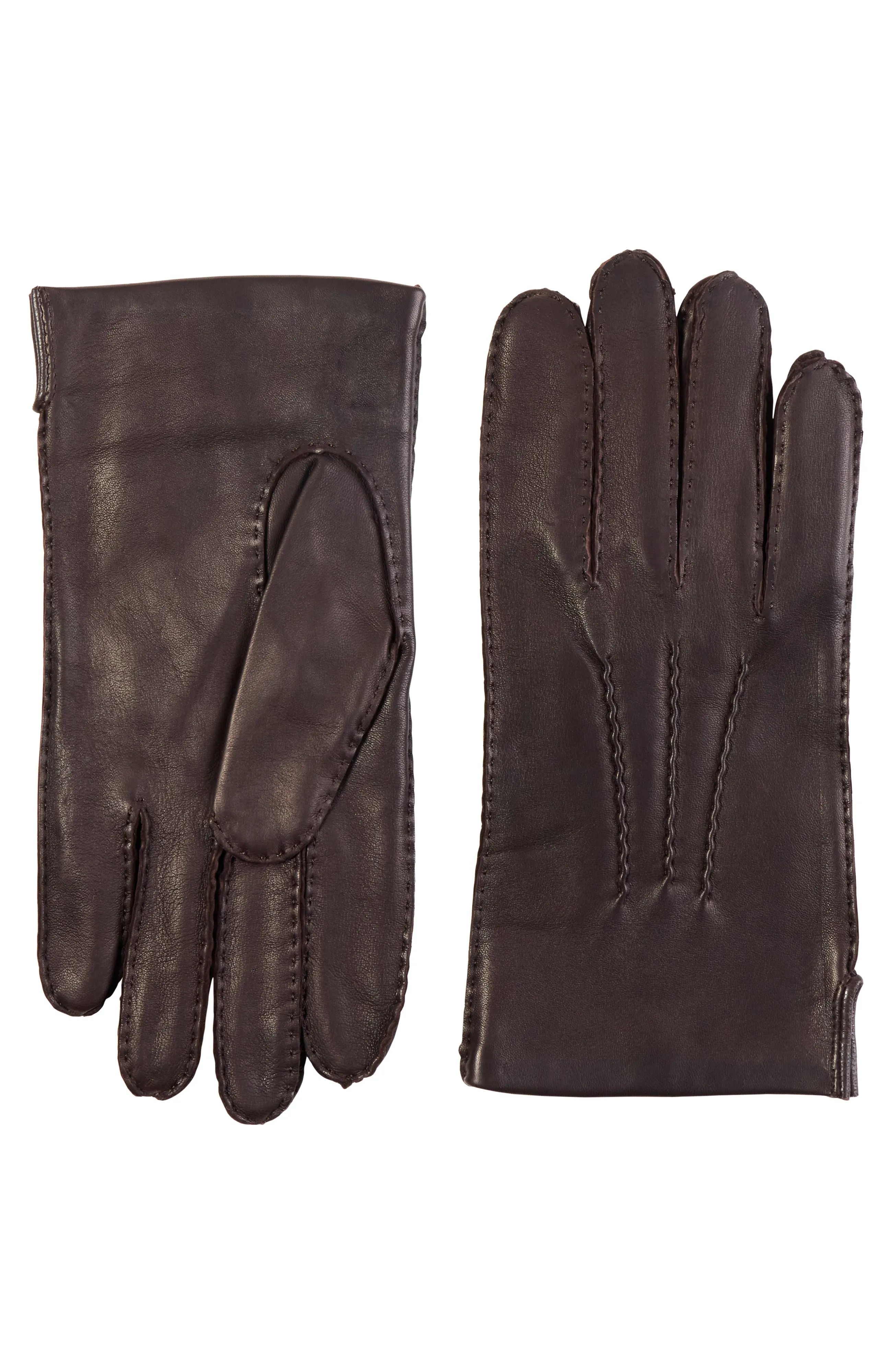 NAPPA LEATHER CASHMERE LINED GLOVES