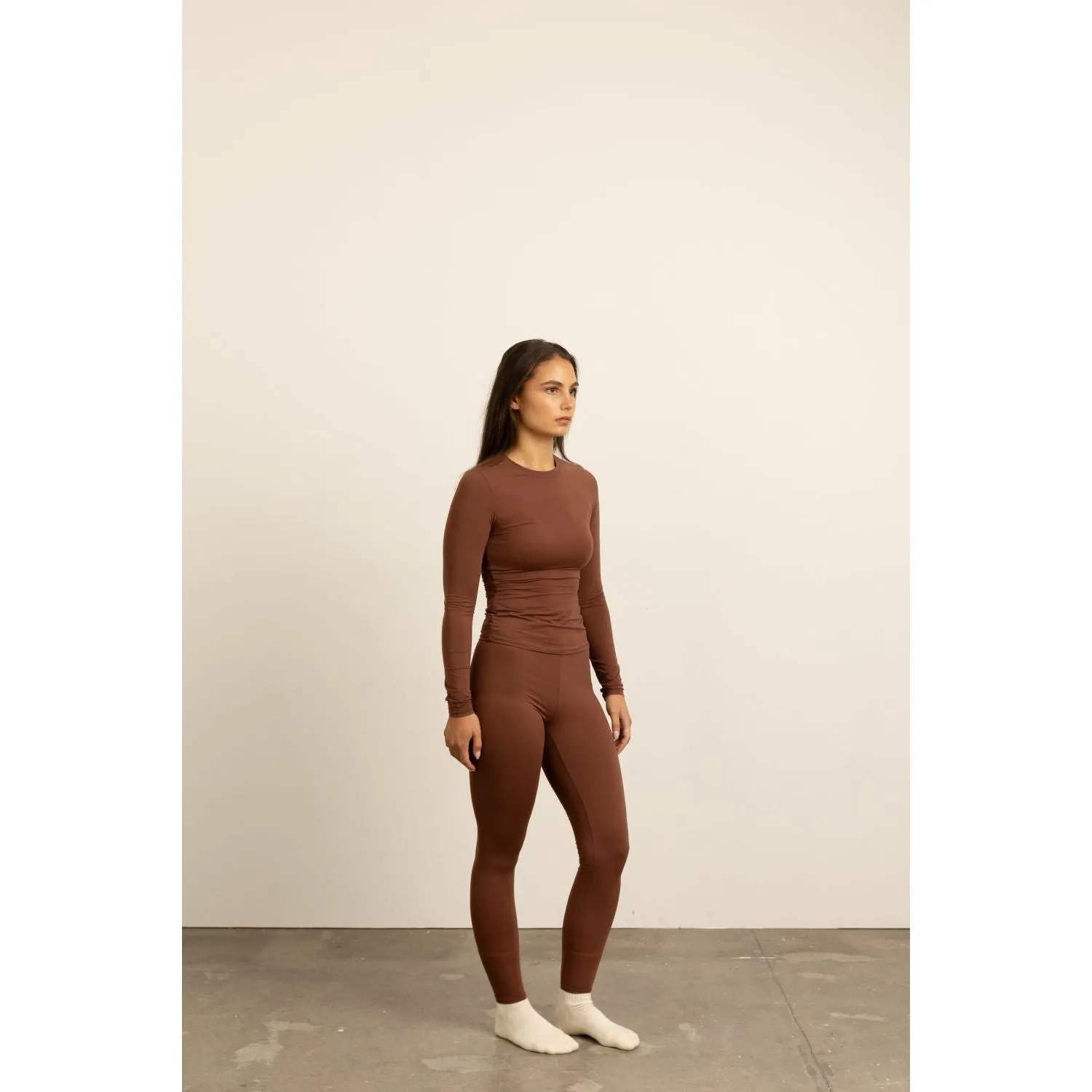 Paire Foundation Thermal Leggings (Brown)