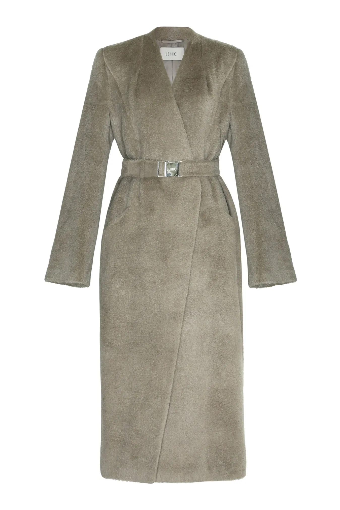 SURI ALPACA BELTED COAT