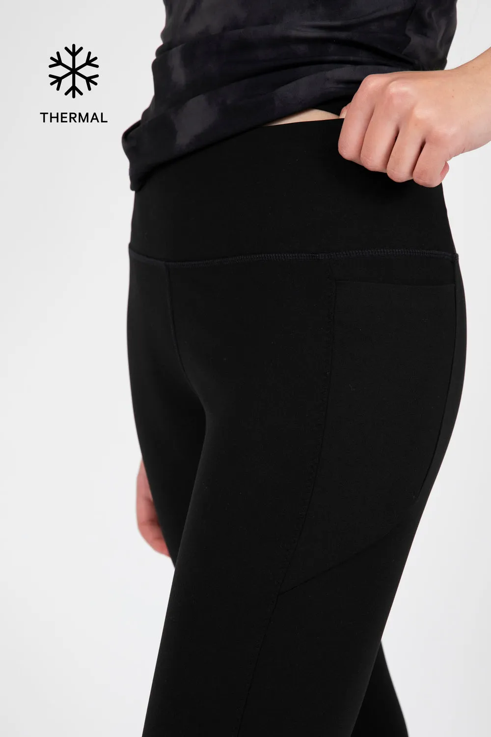 Thermal Pace Full Legging | Black