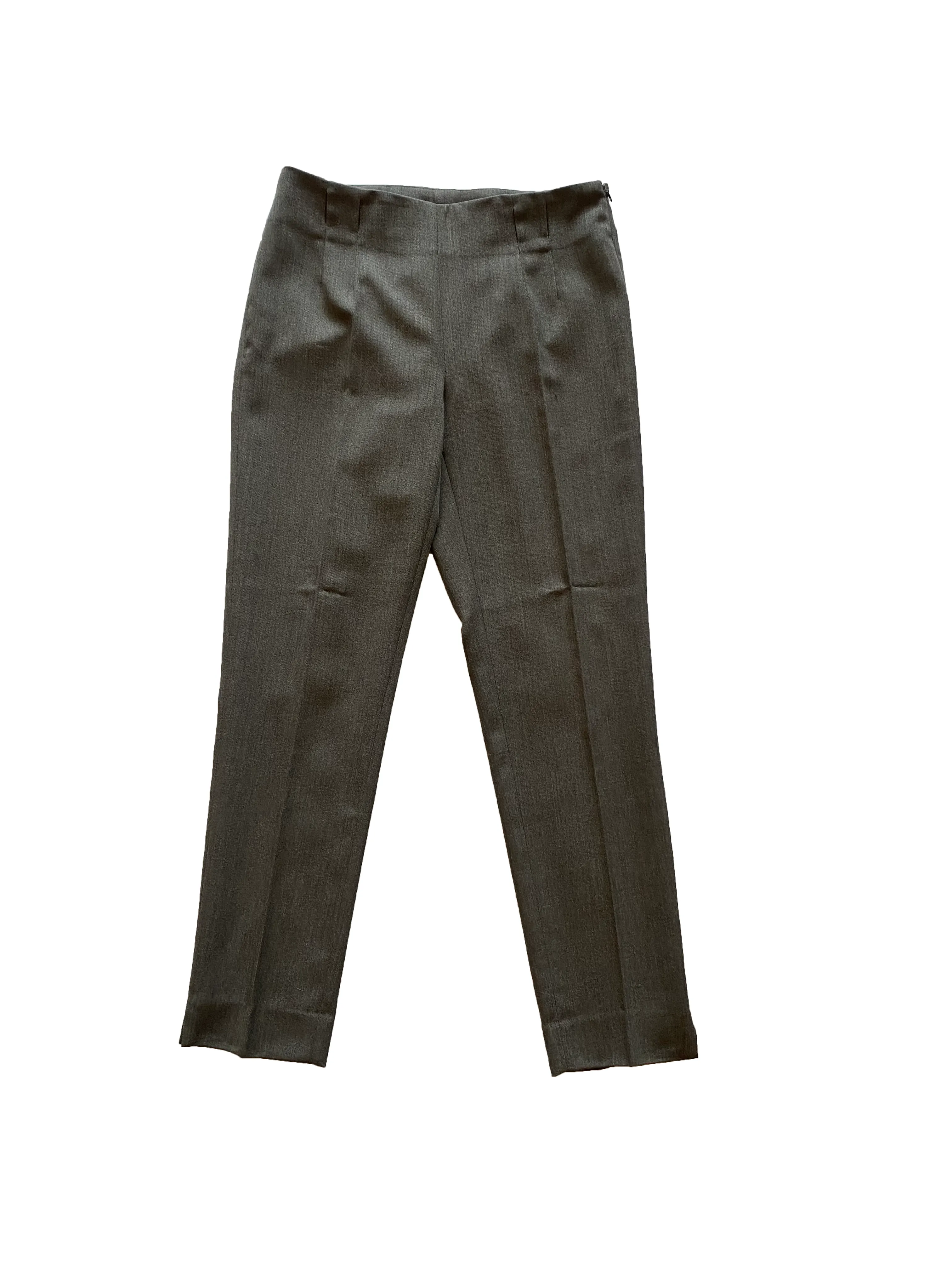 Wool Cigarette Trousers